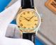 Swiss Replica Patek Philippe 9015 White Dial Gold Case Black Leather Strap Watch  (1)_th.jpg